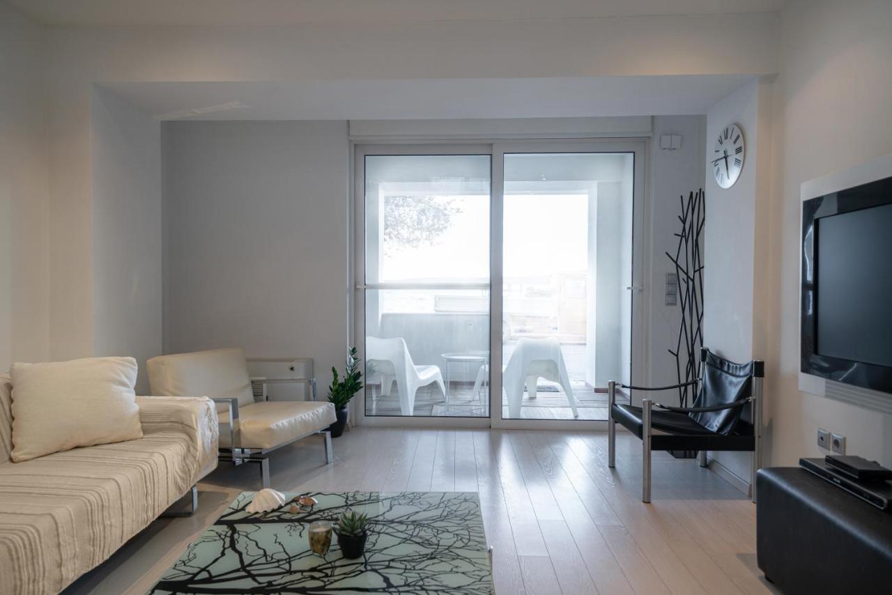 Seaside Maisonette In Itea Exterior foto
